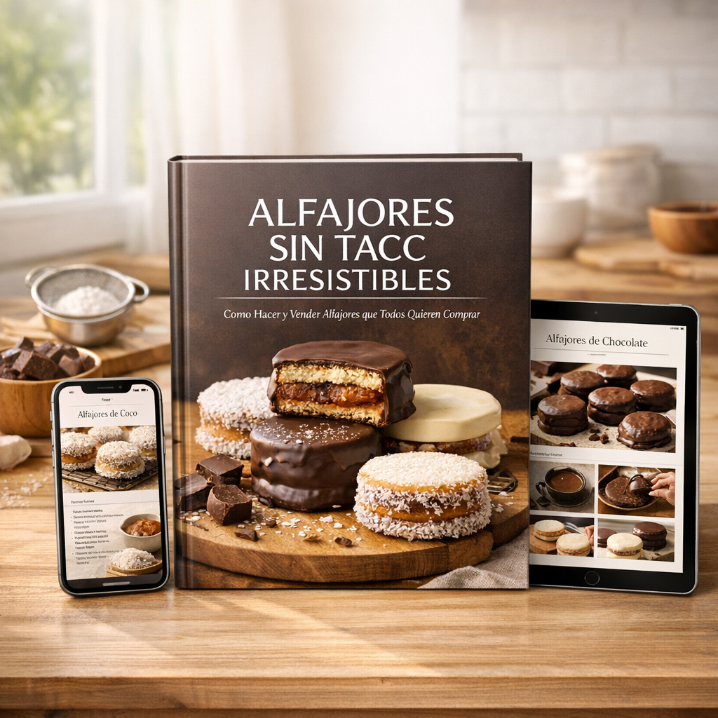 ALFAJORES SIN TACC IRRESISTIBLES+CÓMO VENDERLOS