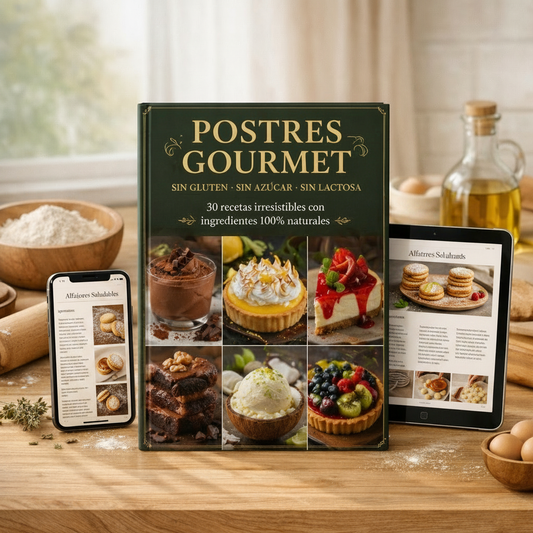 POSTRES GOURMET-SIN GLÚTEN-SIN AZÚCAR-SIN LACTOSA